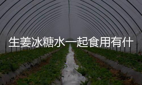 生姜冰糖水一起食用有什么功效